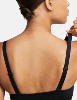 Nike Indy Plunge Cutout Sports Bra - Black/Smoke Grey -Elevate Fitwear Sales Store nike indy plunge cutout sports bra black grey DV9837 010 6