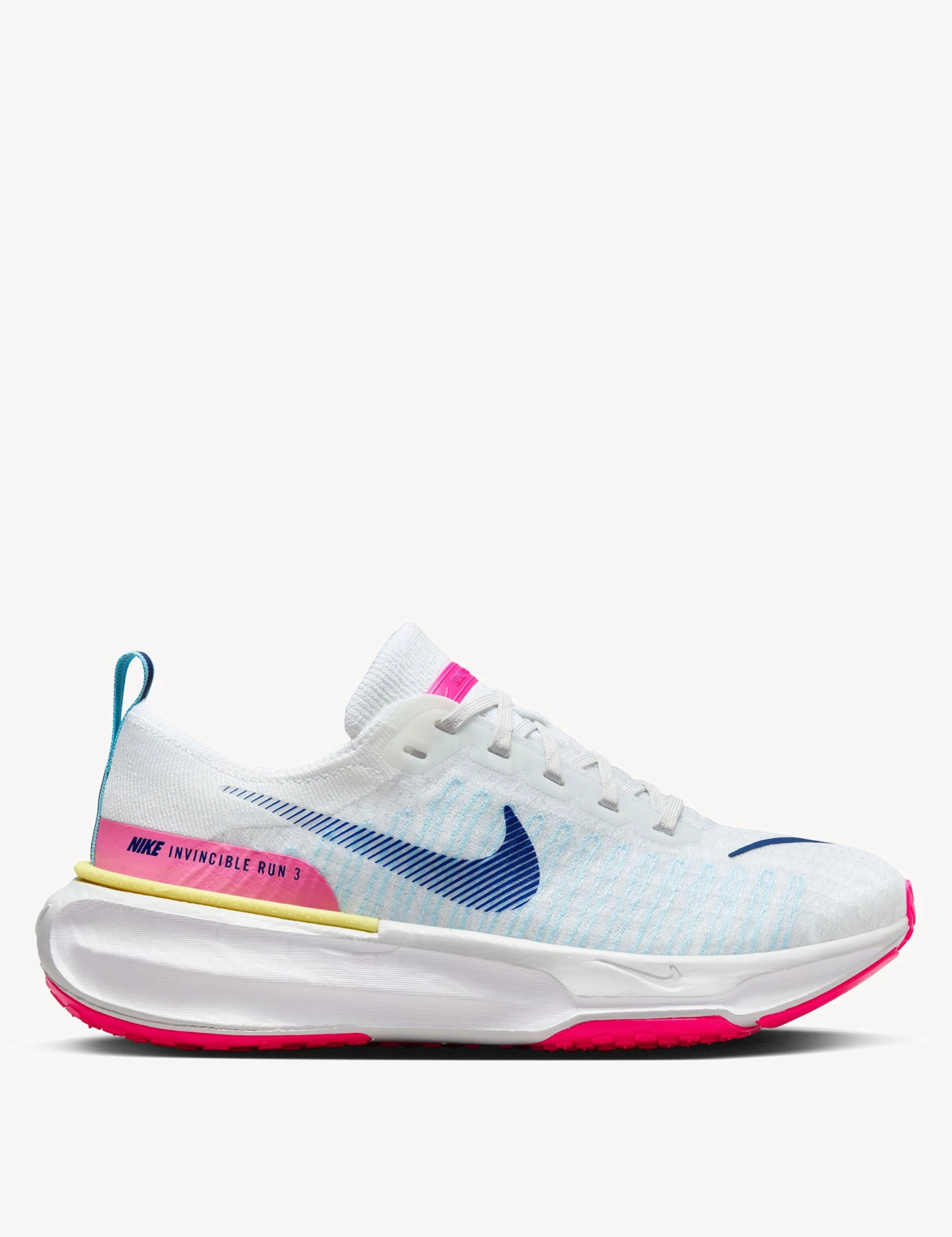 Nike Invincible 3 Shoes - White/Deep Royal Blue/Photon Dust 1 Nike Invincible 3 Shoes - White/Deep Royal Blue/Photon Dust