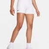 NikeCourt Advantage Dri-FIT Tennis Shorts - White/Black