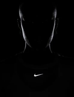 Nike One Classic Dri-FIT Short-Sleeve Top - White/Black -Elevate Fitwear Sales Store nike one classic dri fit short sleeve top white black fn2798 100 3