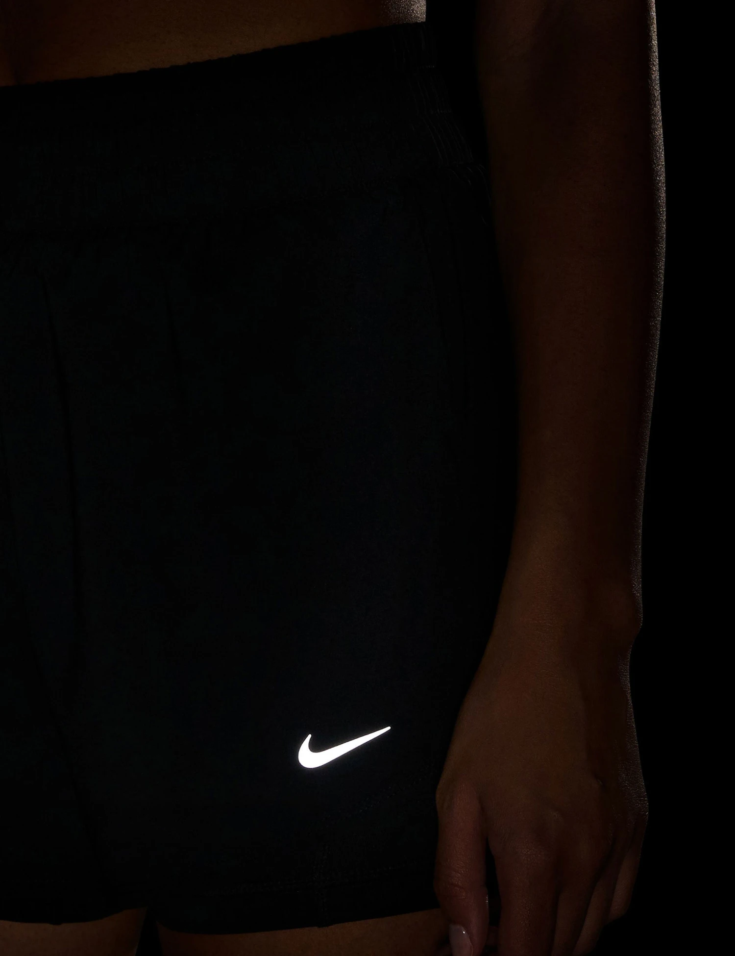 Nike One Dri-FIT 2-in-1 Shorts - Black 7 Nike One Dri-FIT 2-in-1 Shorts - Black - Image 7