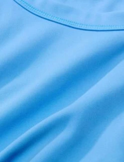 Nike One Fitted Dri-FIT Cropped Tank Top - University Blue/Black -Elevate Fitwear Sales Store nike one fitted dri fit cropped tank top blue black fn2806 412 7