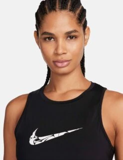 Nike One Graphic Running Tank Top - Black/White 6 Nike One Graphic Running Tank Top - Black/White -Elevate Fitwear Sales Store nike one graphic running tank top black white fn2606 010 4