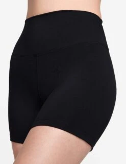 Nike One High Waisted 5" Biker Shorts - Black