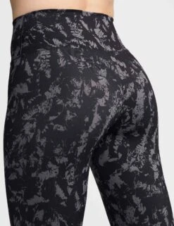 Nike One High Waisted 7/8 Printed Leggings - Black -Elevate Fitwear Sales Store nike one hw 7 8 printed leggings black fz3229 010 4