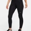 Nike Pro 7/8 Leggings - Black/Metallic Silver