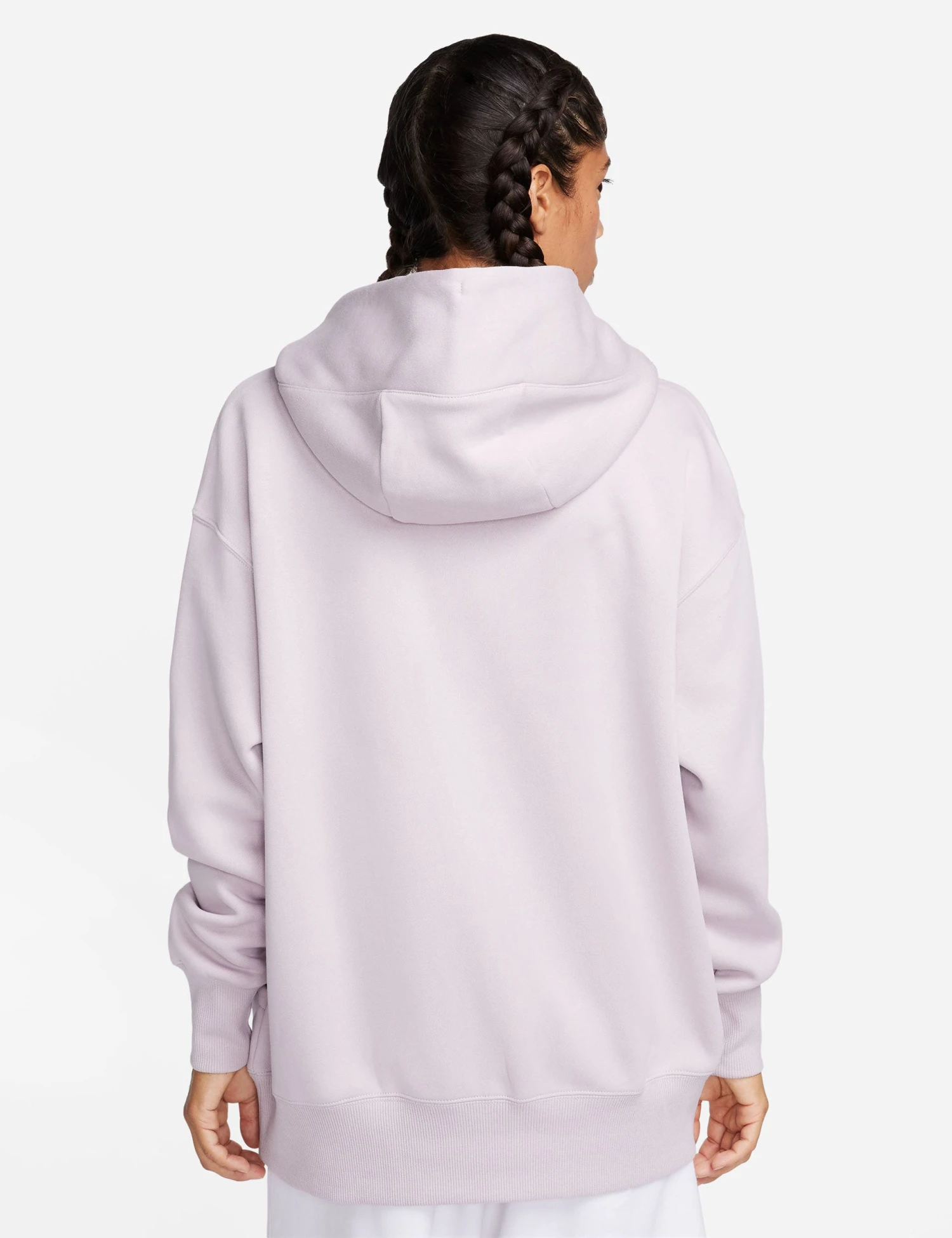 Nike Sportswear Phoenix Fleece Oversized Hoodie - Platinum Violet/Sail 2 Nike Sportswear Phoenix Fleece Oversized Hoodie - Platinum Violet/Sail - Image 2