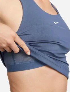 Nike Swoosh Bra Tank - Diffused Blue/White -Elevate Fitwear Sales Store nike swoosh bra tank blue white DV9897 491 4