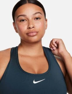 Nike Swoosh Medium Support Bra - Deep Jungle/White 9 Nike Swoosh Medium Support Bra - Deep Jungle/White -Elevate Fitwear Sales Store nike swoosh medium support bra jungle white dx6821 328 4