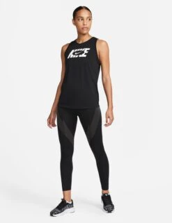 Nike Therma-FIT One Icon Clash Leggings - Black/Grey/White -Elevate Fitwear Sales Store nike therma fit one leggings black grey white DQ6715 010 3