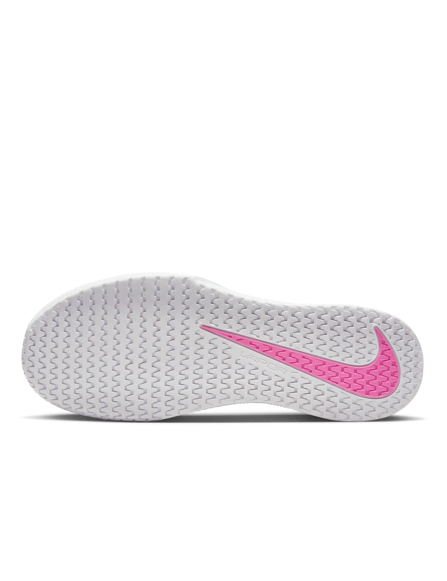 NikeCourt Vapor Lite 2 Shoes - White/Playful Pink 6 NikeCourt Vapor Lite 2 Shoes - White/Playful Pink - Image 6