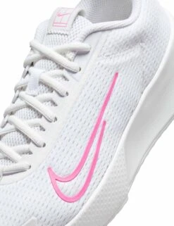 NikeCourt Vapor Lite 2 Shoes - White/Playful Pink 8 NikeCourt Vapor Lite 2 Shoes - White/Playful Pink -Elevate Fitwear Sales Store nike w nikecourt vapor lite 2 shoes white pink dv2019 107 3