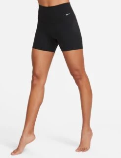Nike Zenvy High Waisted 5" Biker Shorts - Black