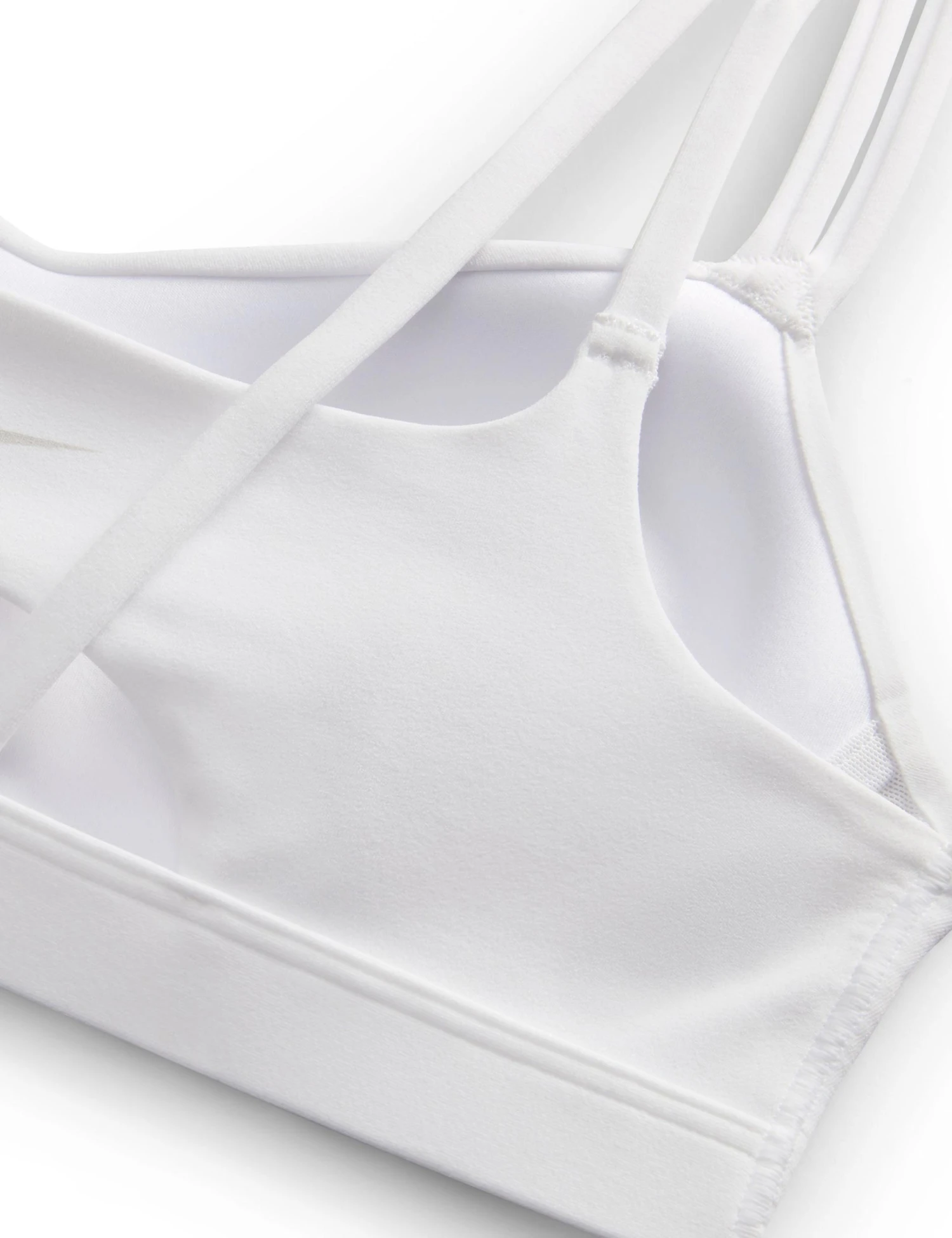 Nike Zenvy Strappy Sports Bra - White 5 Nike Zenvy Strappy Sports Bra - White - Image 5