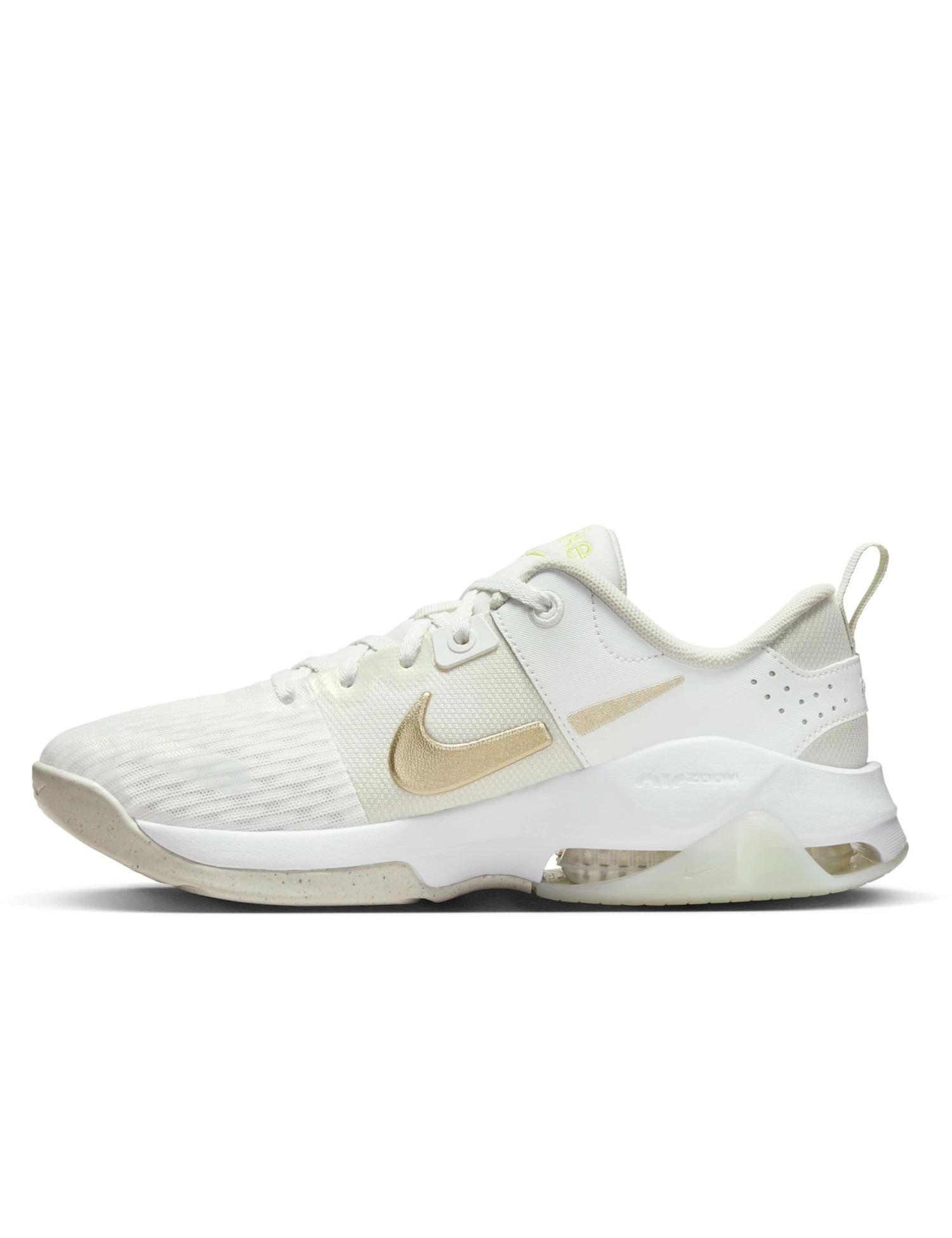 Nike Zoom Bella 6 Premium Shoes - Summit White/Sea Glass/Light Lemon Twist/Metallic Gold Star 2 Nike Zoom Bella 6 Premium Shoes - Summit White/Sea Glass/Light Lemon Twist/Metallic Gold Star - Image 2