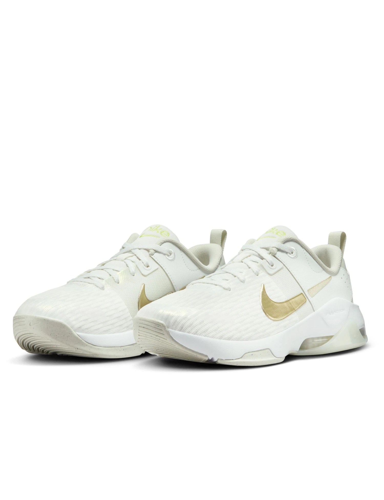 Nike Zoom Bella 6 Premium Shoes - Summit White/Sea Glass/Light Lemon Twist/Metallic Gold Star 4 Nike Zoom Bella 6 Premium Shoes - Summit White/Sea Glass/Light Lemon Twist/Metallic Gold Star - Image 4