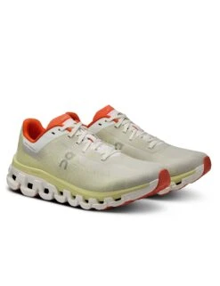 On Running Cloudflow 4 - White/Hay -Elevate Fitwear Sales Store on running shoes womens cloudflow 4 white hay 3WD30111018 4