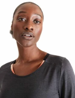 On Running Performance Long-T Lumos - Black/Iron -Elevate Fitwear Sales Store on running w performance long t lumos black iron 1WD30061242 5