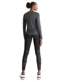 On Running Performance Long-T Lumos - Black/Iron -Elevate Fitwear Sales Store on running w performance long t lumos black iron 1WD30061242 6