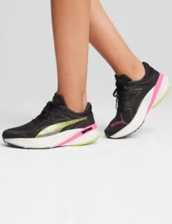 Puma Magnify NITRO 2 Shoes - Black/Lime Pow/Poison Pink 9 Puma Magnify NITRO 2 Shoes - Black/Lime Pow/Poison Pink -Elevate Fitwear Sales Store puma magnify nitro 2 shoes black lime pink 380079 01 5