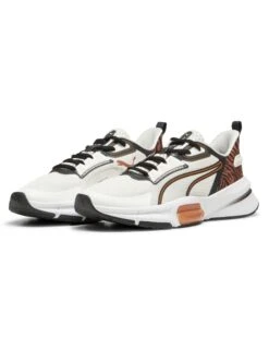 Puma PWRFrame TR 3 Shoes - Warm White/Black/Teak -Elevate Fitwear Sales Store puma pwrframe tr 3 shoes white black teak 379634 01 5