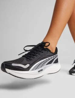 Puma Velocity NITRO 3 Shoes - Black/Silver/White 9 Puma Velocity NITRO 3 Shoes - Black/Silver/White -Elevate Fitwear Sales Store puma velocity nitro 3 shoes black silver white 377749 01 7