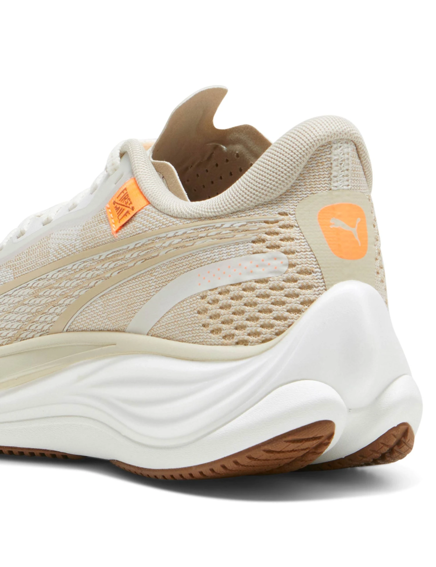 Puma Velocity NITRO 3 Shoes - Vapor Gray/Putty/Neon Citrus 5 Puma Velocity NITRO 3 Shoes - Vapor Gray/Putty/Neon Citrus - Image 5
