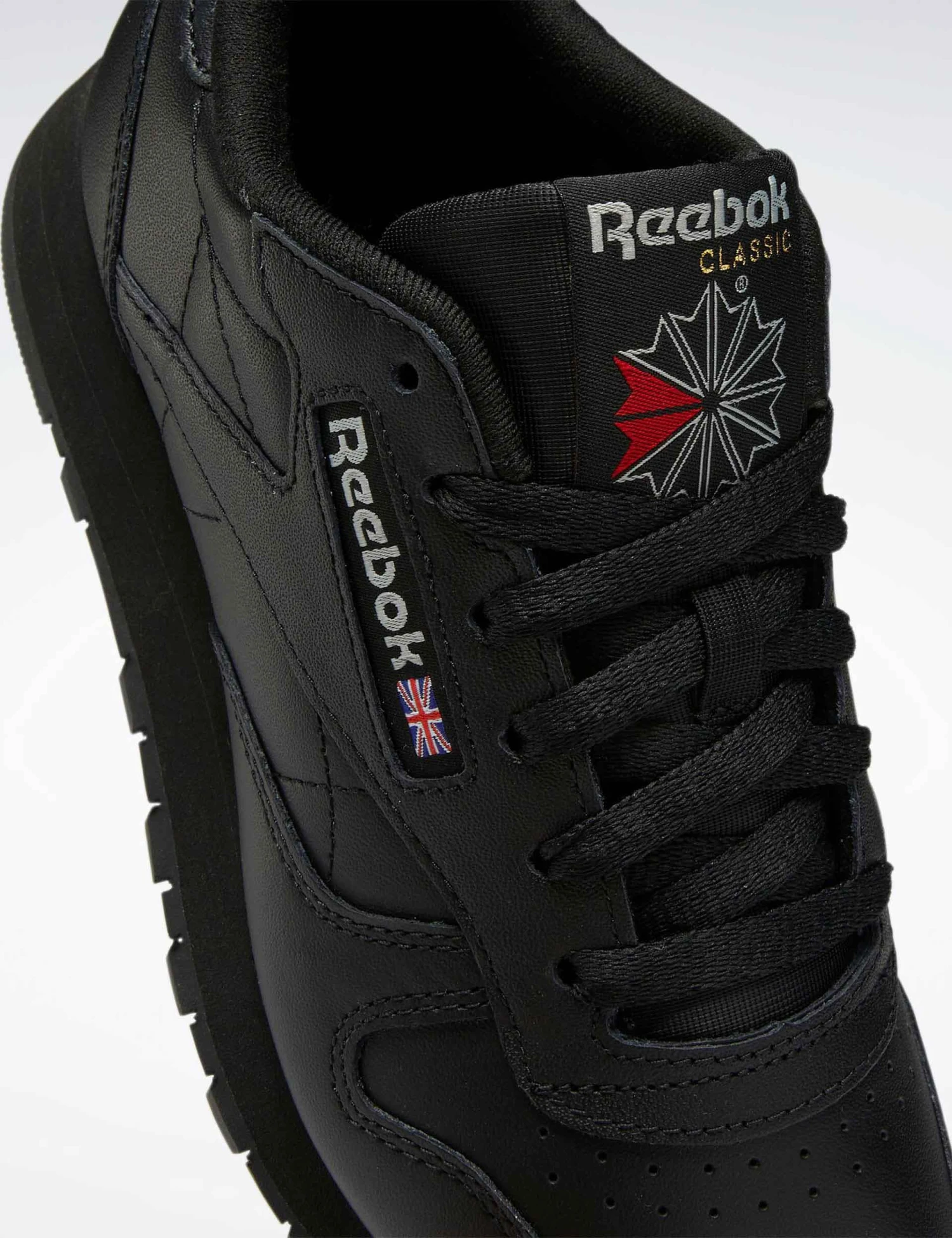 Reebok Classic Leather Shoes - Core Black/Pure Grey 5 6 Reebok Classic Leather Shoes - Core Black/Pure Grey 5 - Image 6