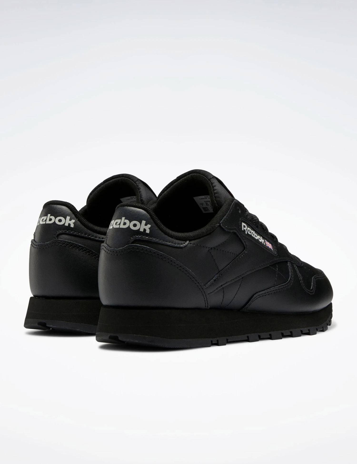Reebok Classic Leather Shoes - Core Black/Pure Grey 5 4 Reebok Classic Leather Shoes - Core Black/Pure Grey 5 - Image 4