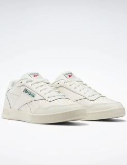 Reebok Court Advance Shoes - Chalk/Dark Green/Flash Red 10 Reebok Court Advance Shoes - Chalk/Dark Green/Flash Red -Elevate Fitwear Sales Store reebok court advance shoes chalk green red 100010620 3
