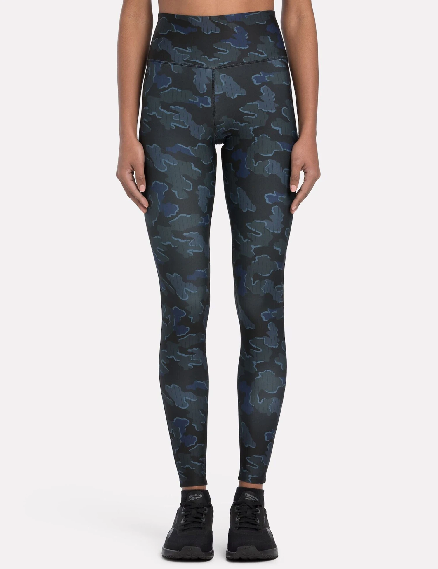 Reebok ID Train Camo Leggings - Black 1 Reebok ID Train Camo Leggings - Black