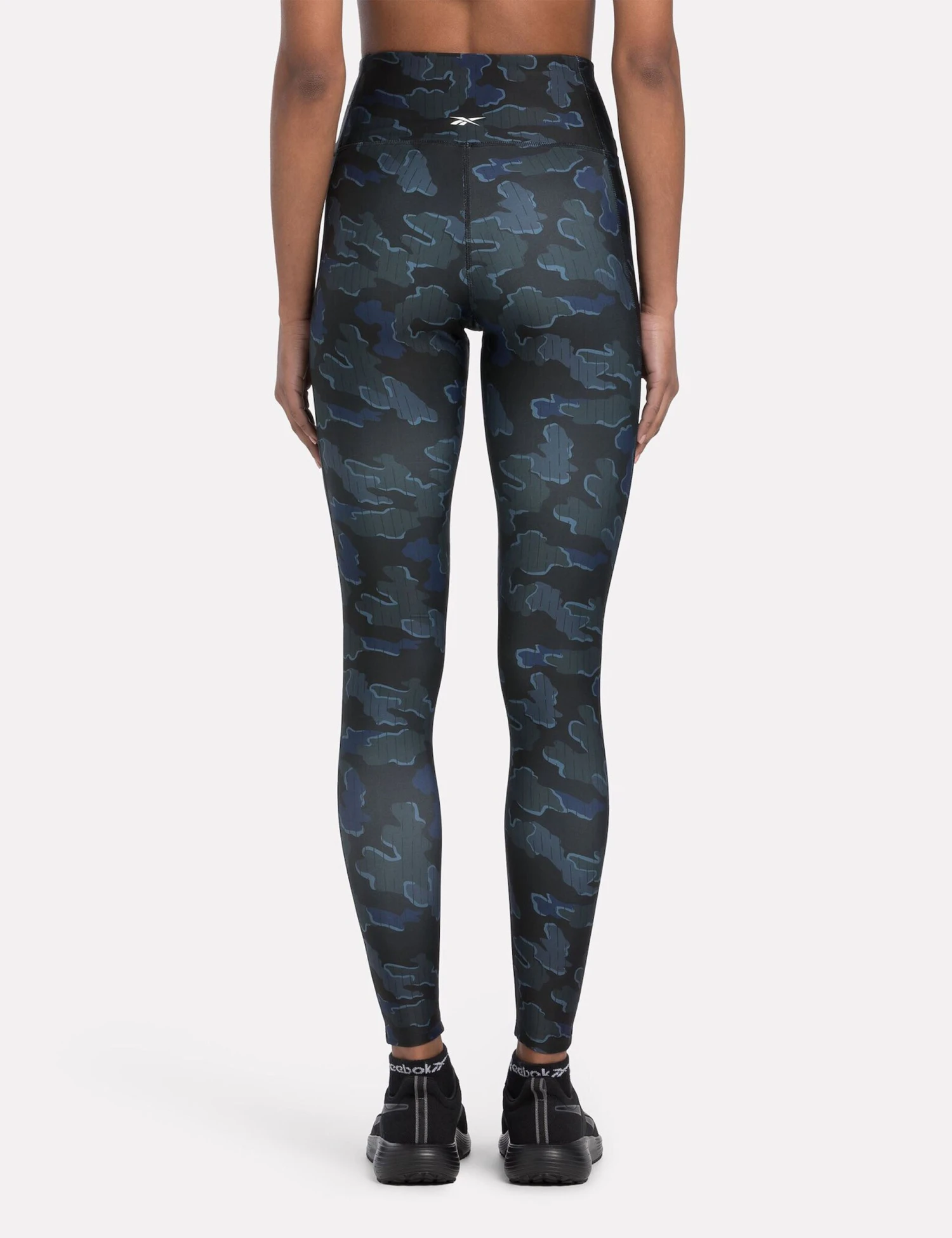 Reebok ID Train Camo Leggings - Black 2 Reebok ID Train Camo Leggings - Black - Image 2