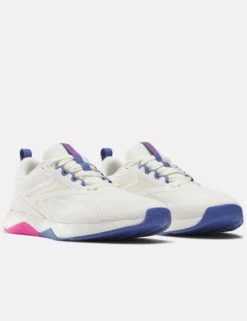 Reebok Nanoflex TR 2 Shoes - Chalk/Stepurple/Laser Pink 6 Reebok Nanoflex TR 2 Shoes - Chalk/Stepurple/Laser Pink -Elevate Fitwear Sales Store reebok nanoflex tr 2 shoes chalk stepurple laser pink 100074543 5