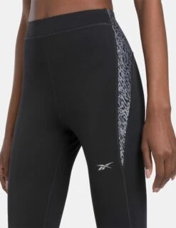 Reebok Running Printed Leggings - Night Black 8 Reebok Running Printed Leggings - Night Black -Elevate Fitwear Sales Store reebok running printed leggings night black 100075410 4