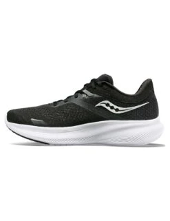 Saucony Ride 16 - Black/White -Elevate Fitwear Sales Store saucony ride 16 black white S10830 05 5