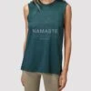 Spiritual Gangster Namaste Irina Muscle Tank - Deep Forest