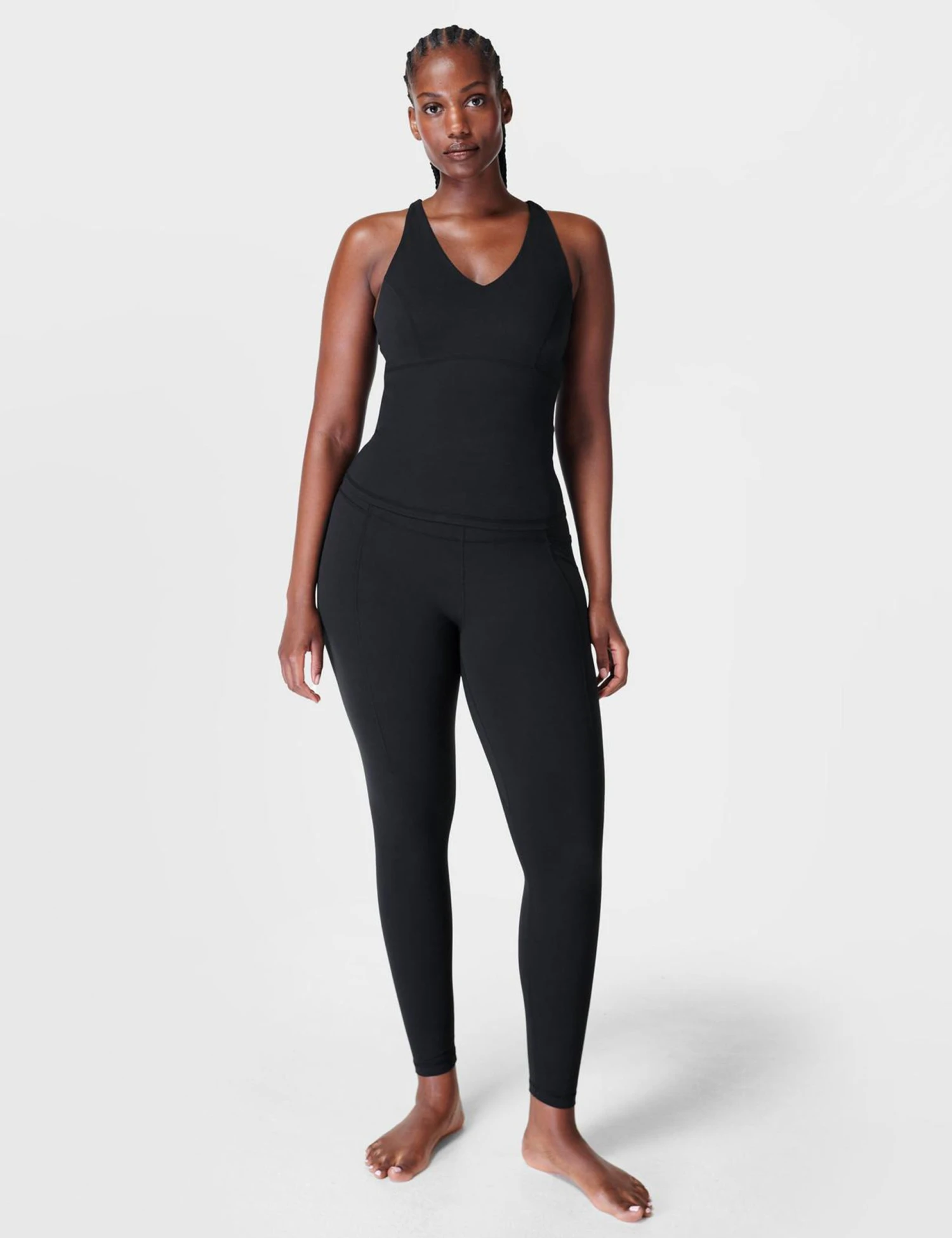 Sweaty Betty Super Soft Yoga Leggings - Black 6 Sweaty Betty Super Soft Yoga Leggings - Black - Image 6
