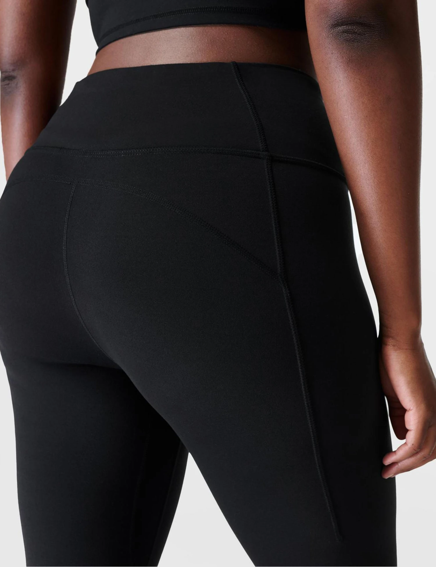 Sweaty Betty Super Soft Yoga Leggings - Black 4 Sweaty Betty Super Soft Yoga Leggings - Black - Image 4