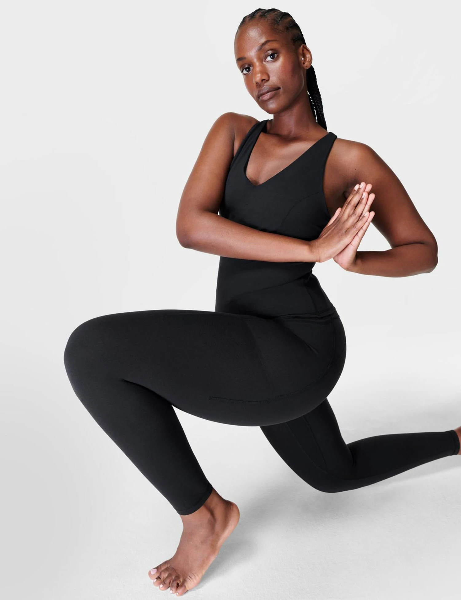 Sweaty Betty Super Soft Yoga Leggings - Black 5 Sweaty Betty Super Soft Yoga Leggings - Black - Image 5