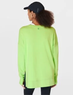 Elevate Fitwear Sales Store -Elevate Fitwear Sales Store sweaty betty after class longline sweatshirt zest green sb8985 3