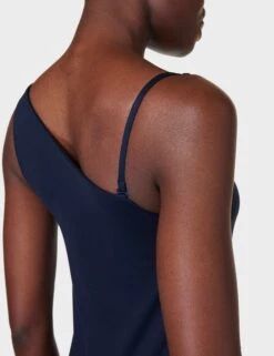 Sweaty Betty All Round Asymmetric Dress - Navy Blue -Elevate Fitwear Sales Store sweaty betty all round asymmetric dress navy blue sb9840 10