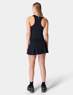 Sweaty Betty Athlete Crop Seamless Gym Vest - Black -Elevate Fitwear Sales Store sweaty betty athlete crop seamless gym vest black sb6545c 2
