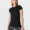 Sweaty Betty Athlete Seamless Gym T-Shirt - Black