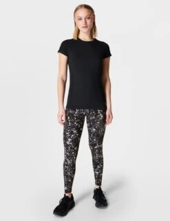 Sweaty Betty Athlete Seamless Gym T-Shirt - Black -Elevate Fitwear Sales Store sweaty betty athlete seamless gym t shirt black sb6546 3