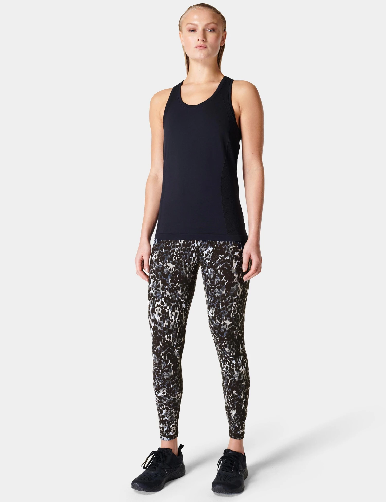 Sweaty Betty Athlete Seamless Gym Vest - Black 4 Sweaty Betty Athlete Seamless Gym Vest - Black - Image 4