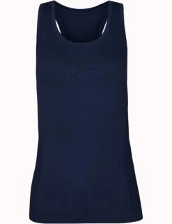 Sweaty Betty Athlete Seamless Gym Vest - Navy Blue 11 Sweaty Betty Athlete Seamless Gym Vest - Navy Blue -Elevate Fitwear Sales Store sweaty betty athlete seamless gym vest navy blue sb6545 4