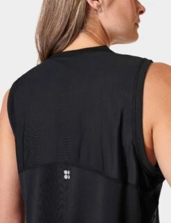 Sweaty Betty Breathe Easy Crop Muscle Vest - Black -Elevate Fitwear Sales Store sweaty betty breathe easy crop muscle vest black sb9083 2