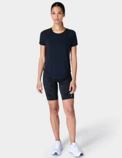 Sweaty Betty Breathe Easy Running T-Shirt - Black -Elevate Fitwear Sales Store sweaty betty breathe easy running t shirt black sb9121 4