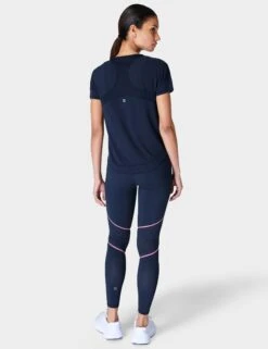 Sweaty Betty Breathe Easy Running T-Shirt - Navy Blue 8 Sweaty Betty Breathe Easy Running T-Shirt - Navy Blue -Elevate Fitwear Sales Store sweaty betty breathe easy running t shirt navy blue sb9121 2