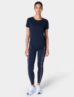 Sweaty Betty Breathe Easy Running T-Shirt - Navy Blue 7 Sweaty Betty Breathe Easy Running T-Shirt - Navy Blue -Elevate Fitwear Sales Store sweaty betty breathe easy running t shirt navy blue sb9121 5
